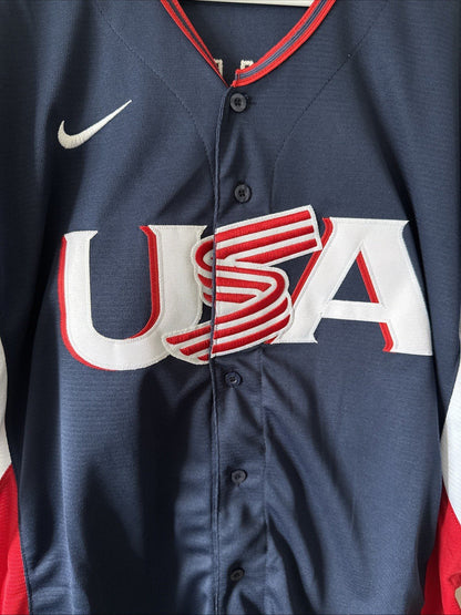 Men’s Nike Tarik Skubal #27 Team USA 2026 World Baseball Classic Jersey Sz L NWT - Kyle’s Football Cards