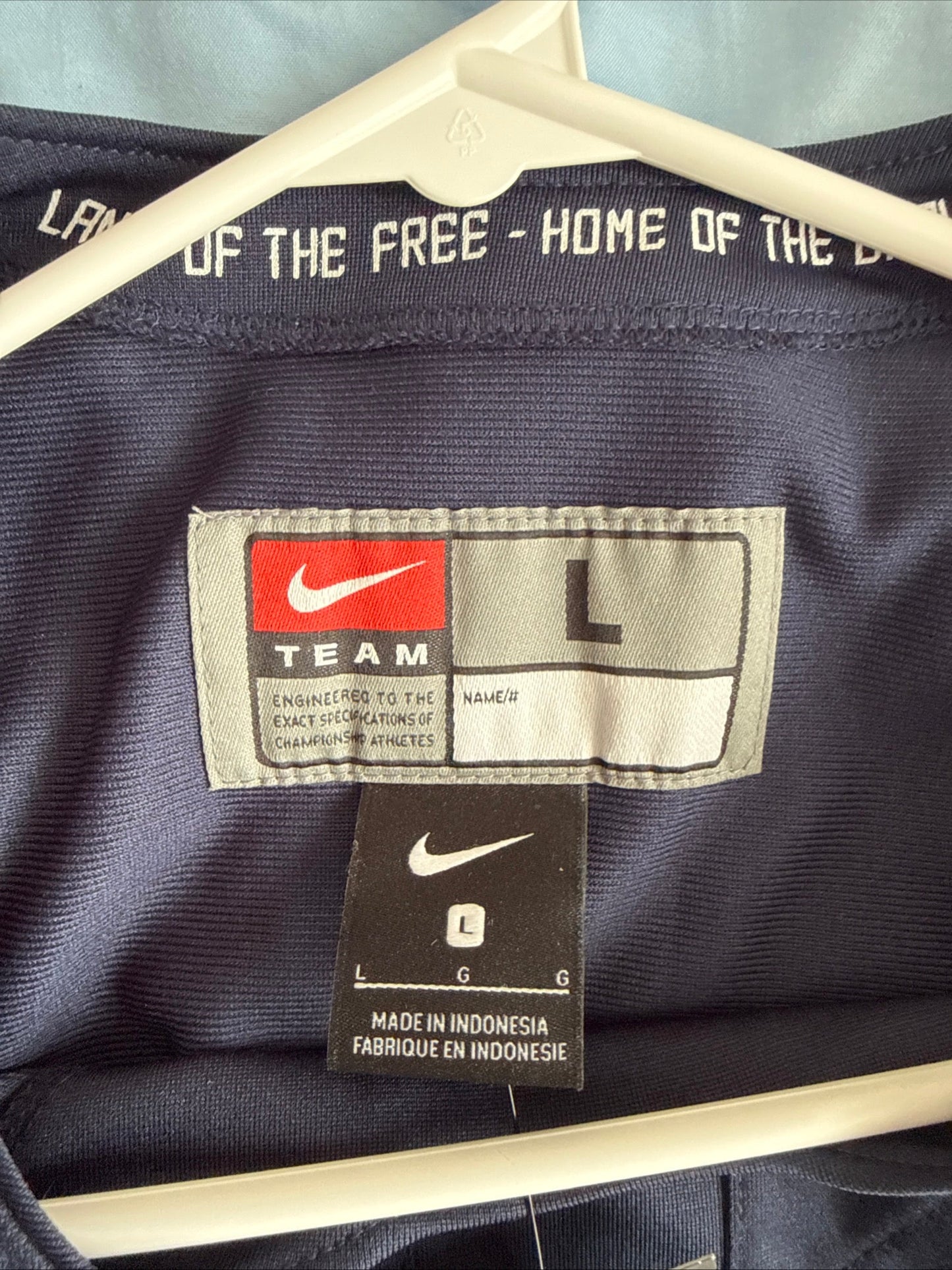 Men’s Nike Team USA 2018 Olympic National IIHF Authentic Jersey Sz L - NWT RARE - Kyle’s Football Cards