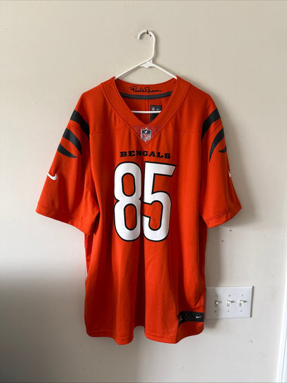 Men's Nike Tee Higgins 85 Cincinnati Bengals Vapor Lmtd Jersey Sz 2XL - RARE - Kyle’s Football Cards