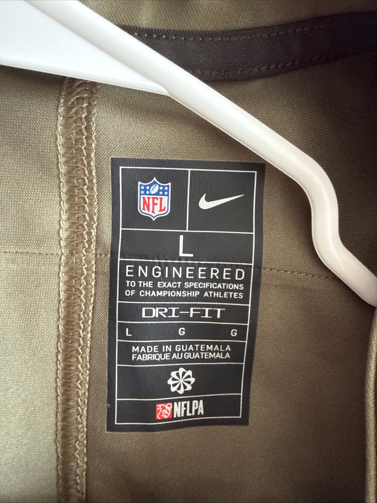 Men’s Nike Terry McLaurin 17 Commanders Salute to Service NFL Jersey Sz L RARE - Kyle’s Football Cards