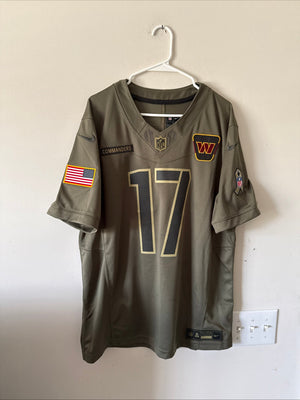 Men’s Nike Terry McLaurin #17 Commanders Salute to Service NFL Jersey Sz L RARE