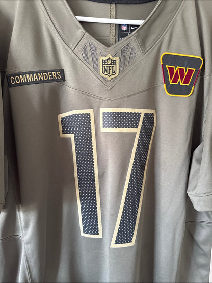 Men’s Nike Terry McLaurin 17 Commanders Salute to Service NFL Jersey Sz L RARE - Kyle’s Football Cards