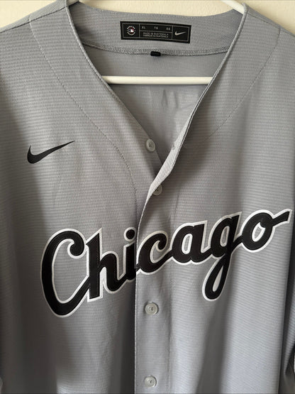MEN’S NIKE TIM ANDERSON #7 CHICAGO WHITE SOX MLB AWAY JERSEY SZ XL - GRAY RARE - Kyle’s Football Cards