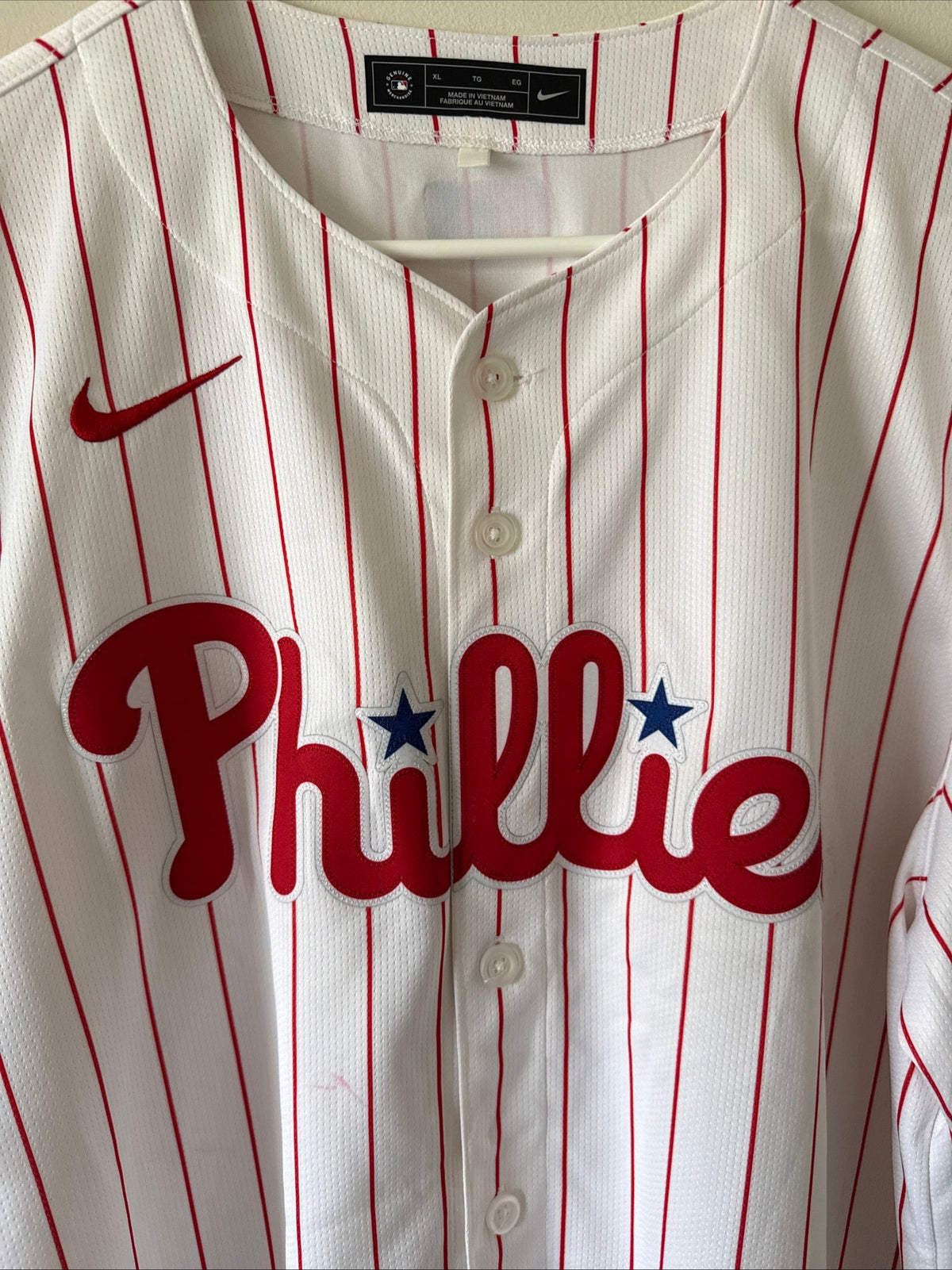 Men's Nike Trea Turner 7 Philadelphia Phillies Limited Jersey Sz XL - RARE - Kyle’s Football Cards