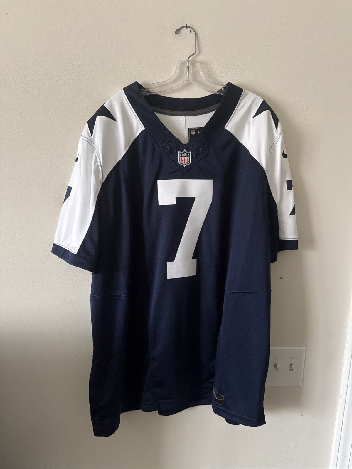 Men’s Nike Trevon Diggs 7 Dallas Cowboys Vapor Limited Jersey Sz 3XL - Blue - Kyle’s Football Cards