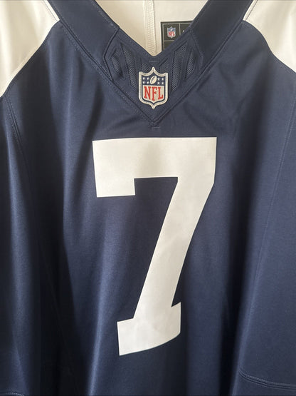 Men’s Nike Trevon Diggs 7 Dallas Cowboys Vapor Limited Jersey Sz 3XL - Blue - Kyle’s Football Cards