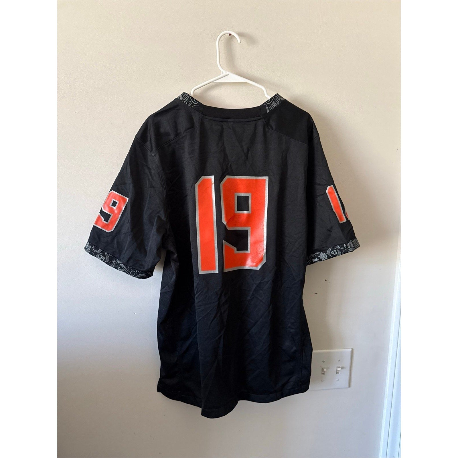 Men’s Nike Trey Glasper 19 Oregon State Beavers Alt. Jersey Sz L - Black NWT - Kyle’s Football Cards