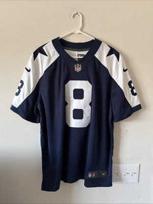 Men’s Nike Troy Aikman #8 Dallas Cowboys Vapor Lmtd Throwback Jersey Sz XL RARE