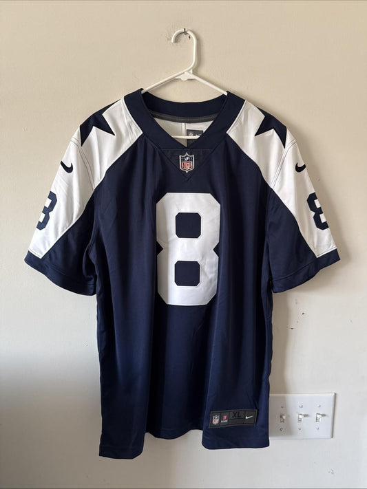 Men’s Nike Troy Aikman #8 Dallas Cowboys Vapor Lmtd Throwback Jersey Sz XL RARE - Kyle’s Football Cards