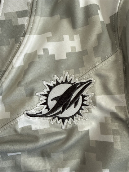 Men’s Nike Tua Tagovailoa 1 Miami Dolphins Salute to Service Vapor Jersey Sz L - Kyle’s Football Cards