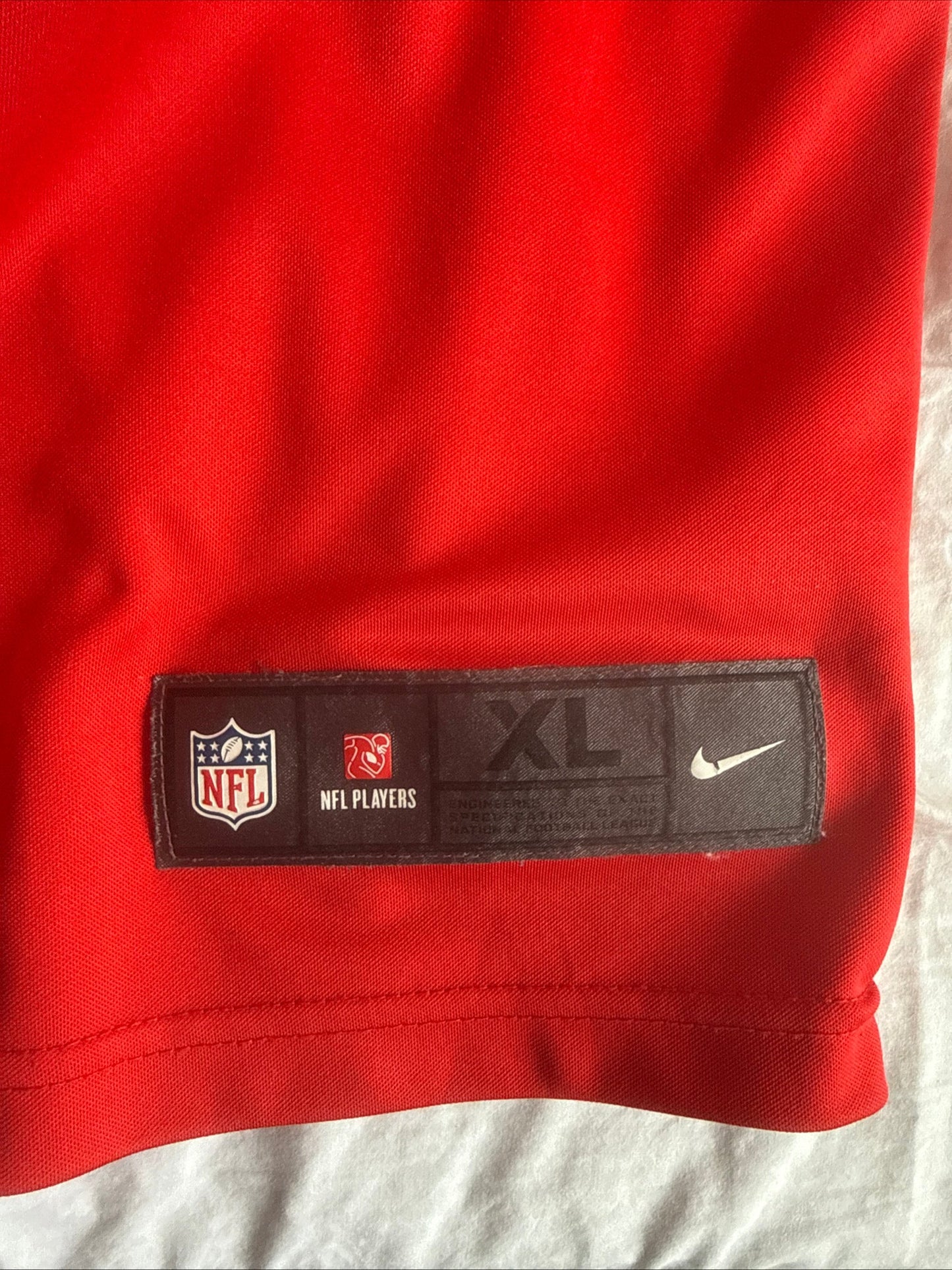 Men’s Nike Tyrann Mathieu 32 Kansas City Chiefs Vapor Lmtd Jersey Sz XL - RARE - Kyle’s Football Cards