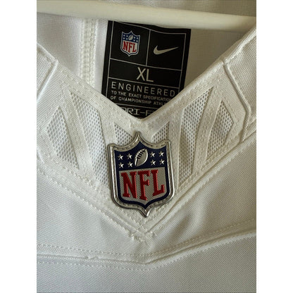 Men’s Nike Tyreek Hill 10 Miami Dolphins Vapor Lmtd NFL Jersey Sz XL - White - Kyle’s Football Cards