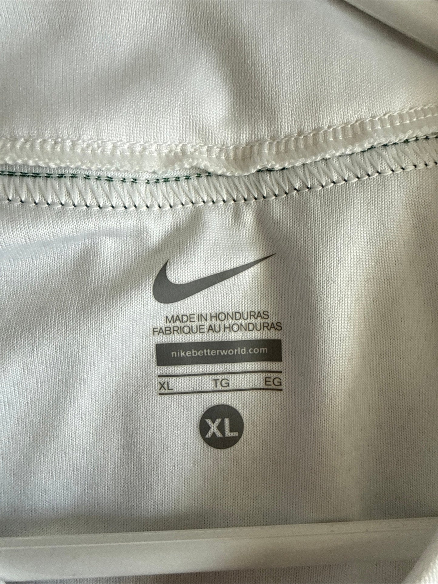 Men’s Nike UNC Charlotte 49ers 11 C-USA Home Baseball Jersey Sz XL - White RARE - Kyle’s Football Cards