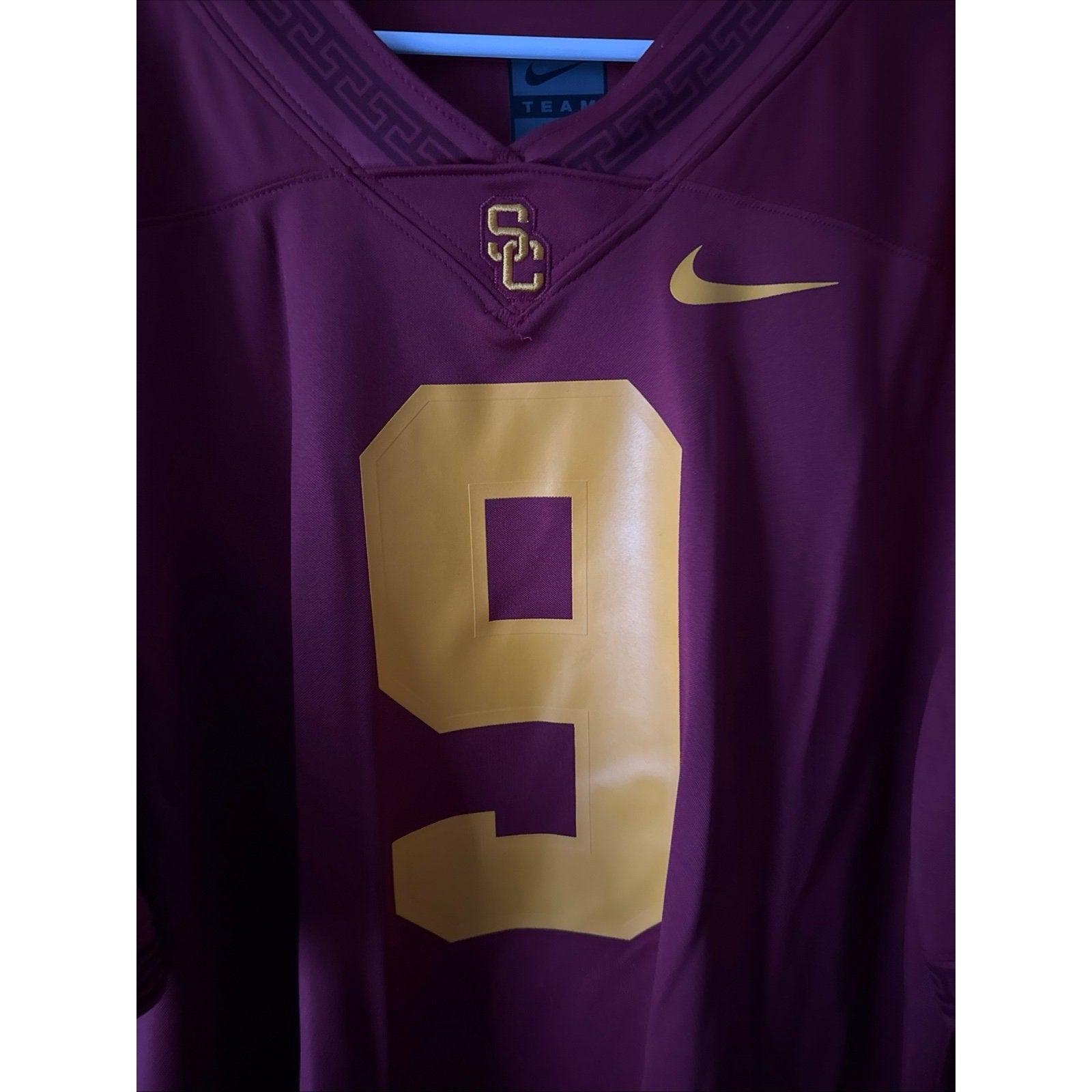 Men’s Nike USC Trojans Juju Smith - Schuster 9 Official Alumni Jersey Sz XL - Red - Kyle’s Football Cards