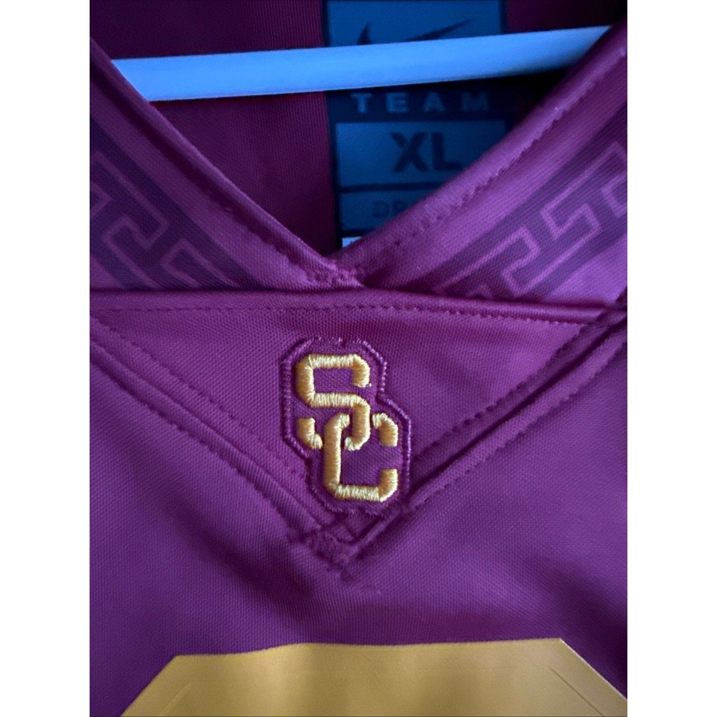 Men’s Nike USC Trojans Juju Smith - Schuster 9 Official Alumni Jersey Sz XL - Red - Kyle’s Football Cards