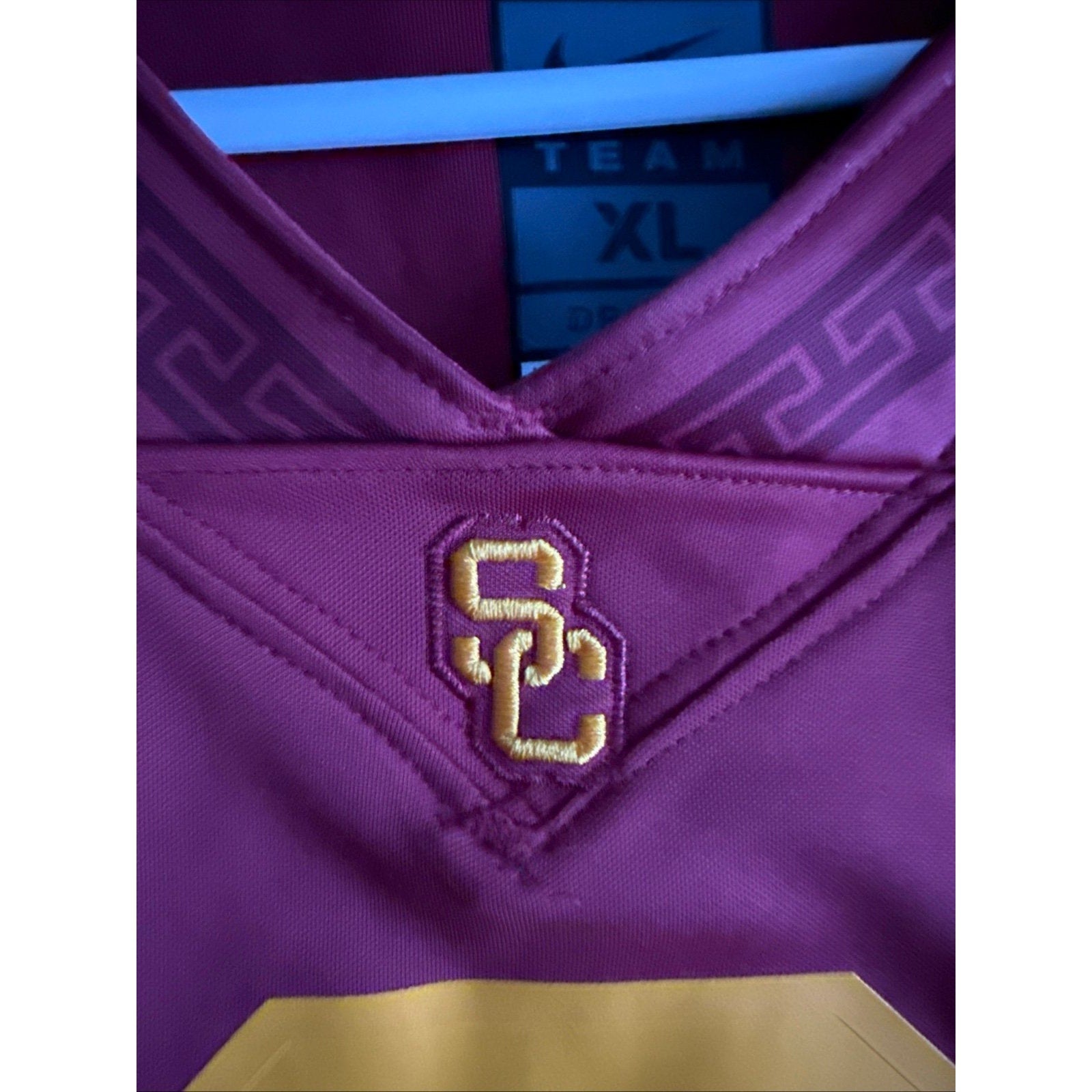 Men’s Nike USC Trojans Juju Smith - Schuster 9 Official Alumni Jersey Sz XL - Red - Kyle’s Football Cards