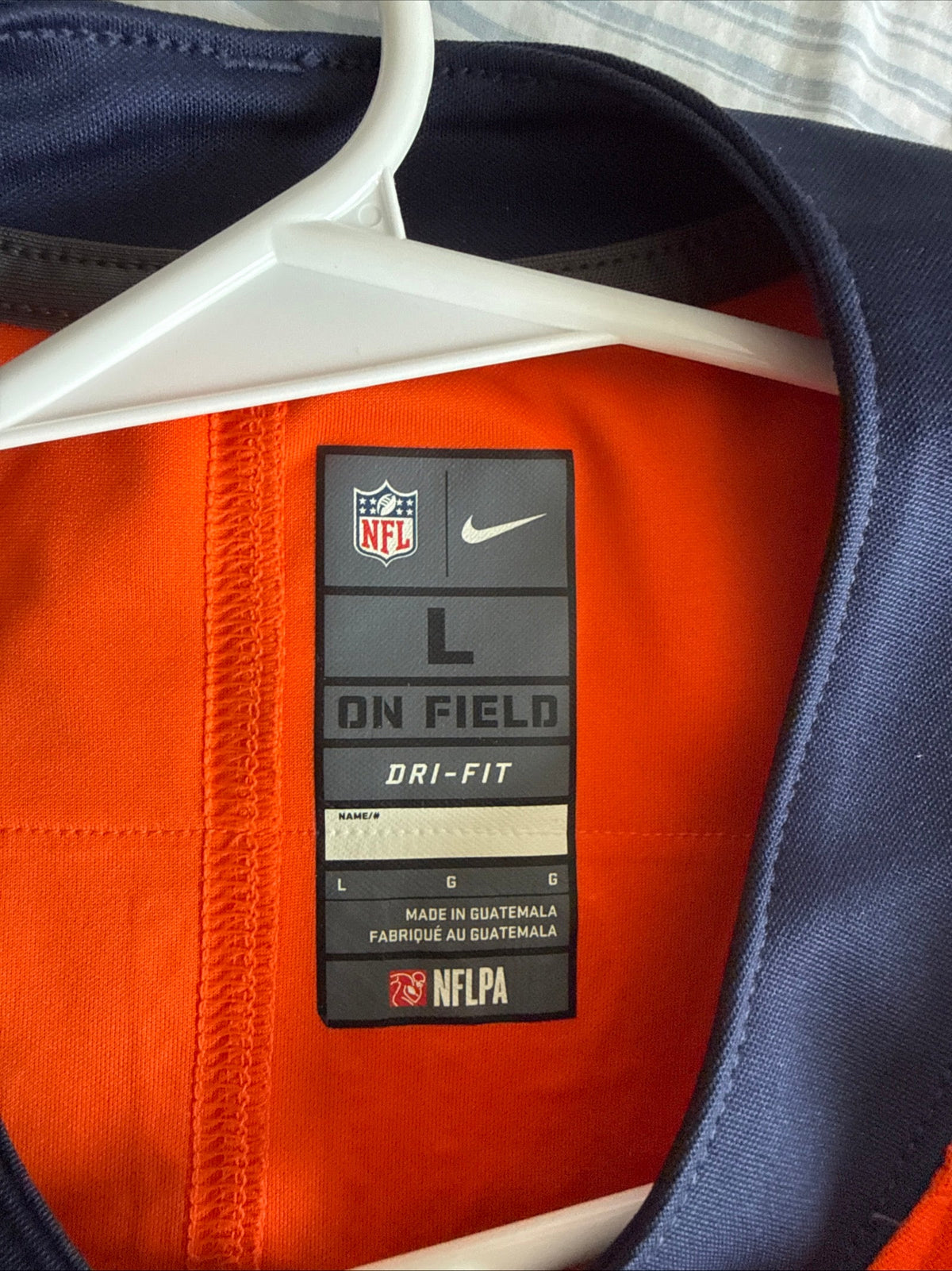 Men’s Nike Von Miller 58 Denver Broncos NFL 100 Vapor Limited Jersey Sz L RARE - Kyle’s Football Cards