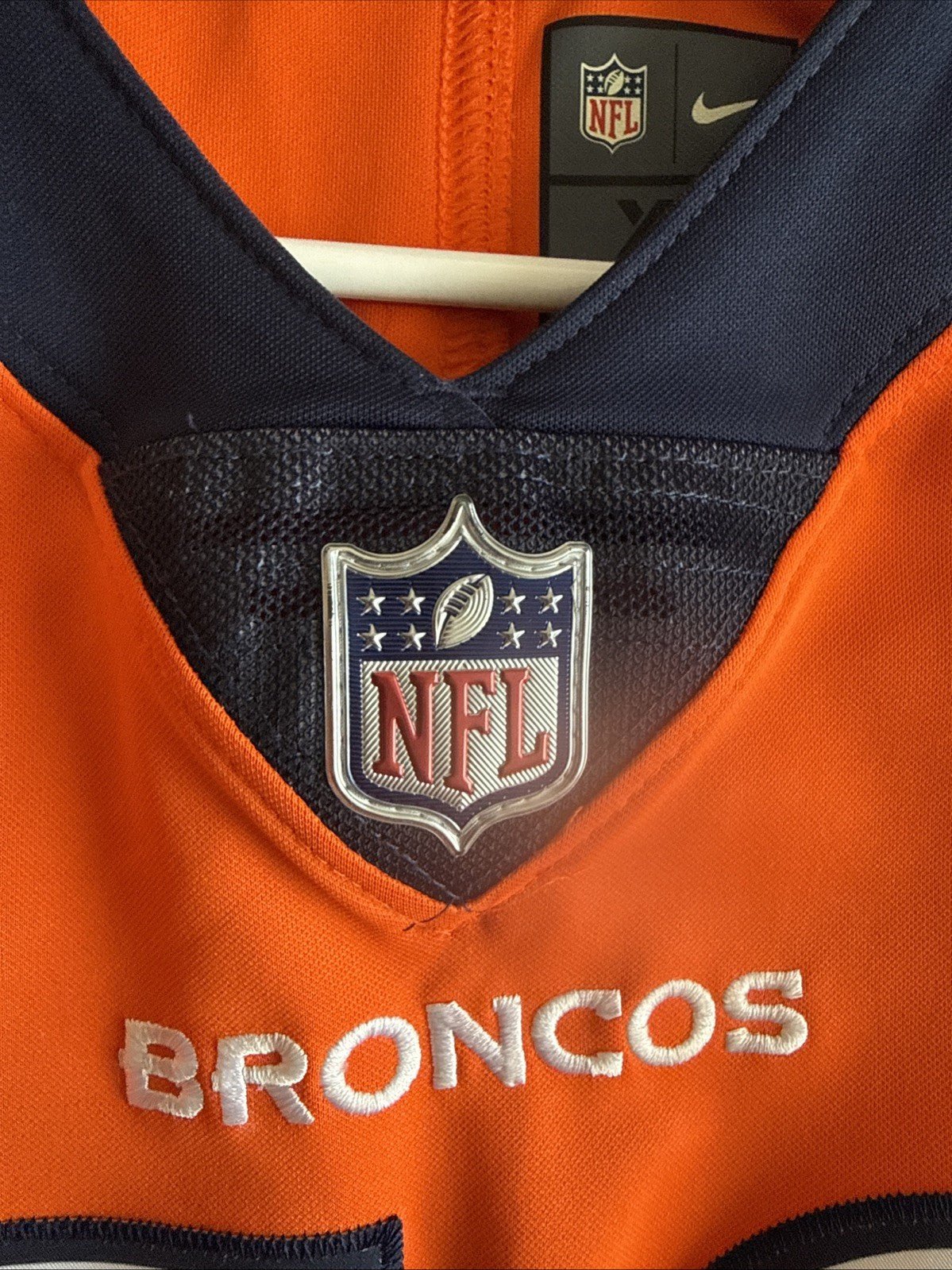 Men’s Nike Von Miller #58 Denver Broncos Vapor Limited Jersey Sz XL Orange RARE - Kyle’s Football Cards