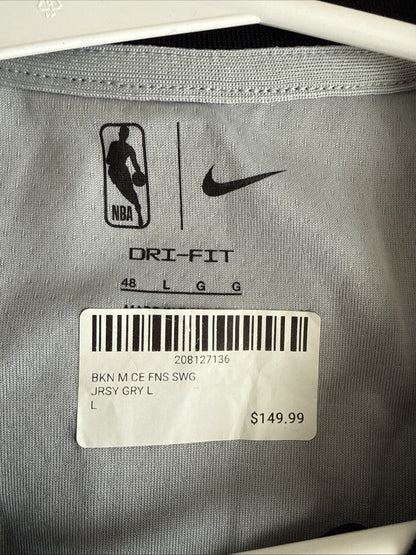 Men’s Nike x KAWS Cam Johnson 2 Brooklyn Nets City NBA Jersey Sz 48 - Black RARE - Kyle’s Football Cards