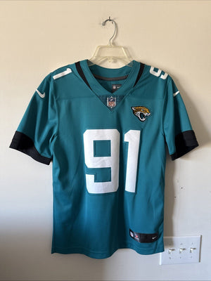 Men’s Nike Yannick Ngakoue #91 Jacksonville Jaguars Vapor Lmtd Jersey Sz S RARE