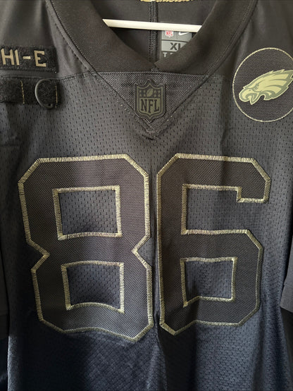 Men's Nike Zach Ertz #86 Philadelphia Eagles Salute To Service Jersey Sz XL RARE - Kyle’s Football Cards