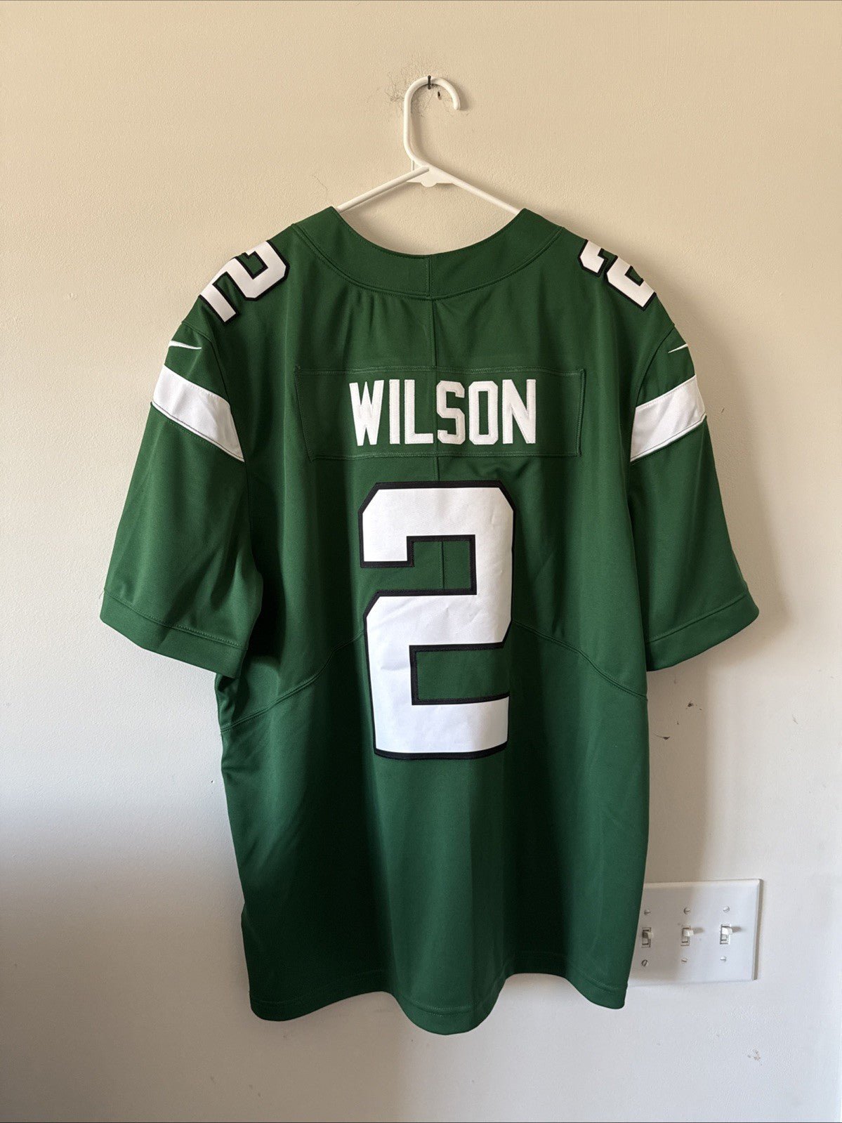 Men’s Nike Zach Wilson 2 New York Jets Vapor Limited Jersey Sz XL - NWT RARE - Kyle’s Football Cards