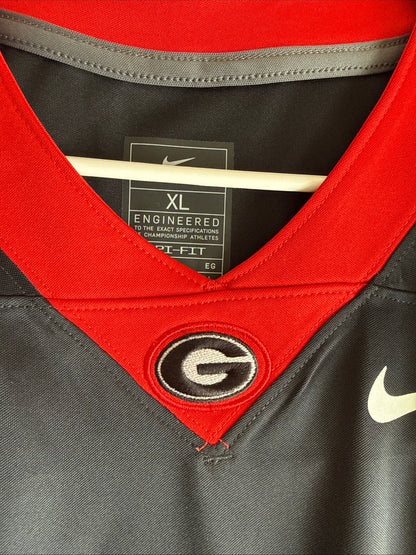 Men’s Nike Zachariah Branch #1 Georgia Bulldogs NCAA Football Jersey Sz XL RARE - Kyle’s Football Cards
