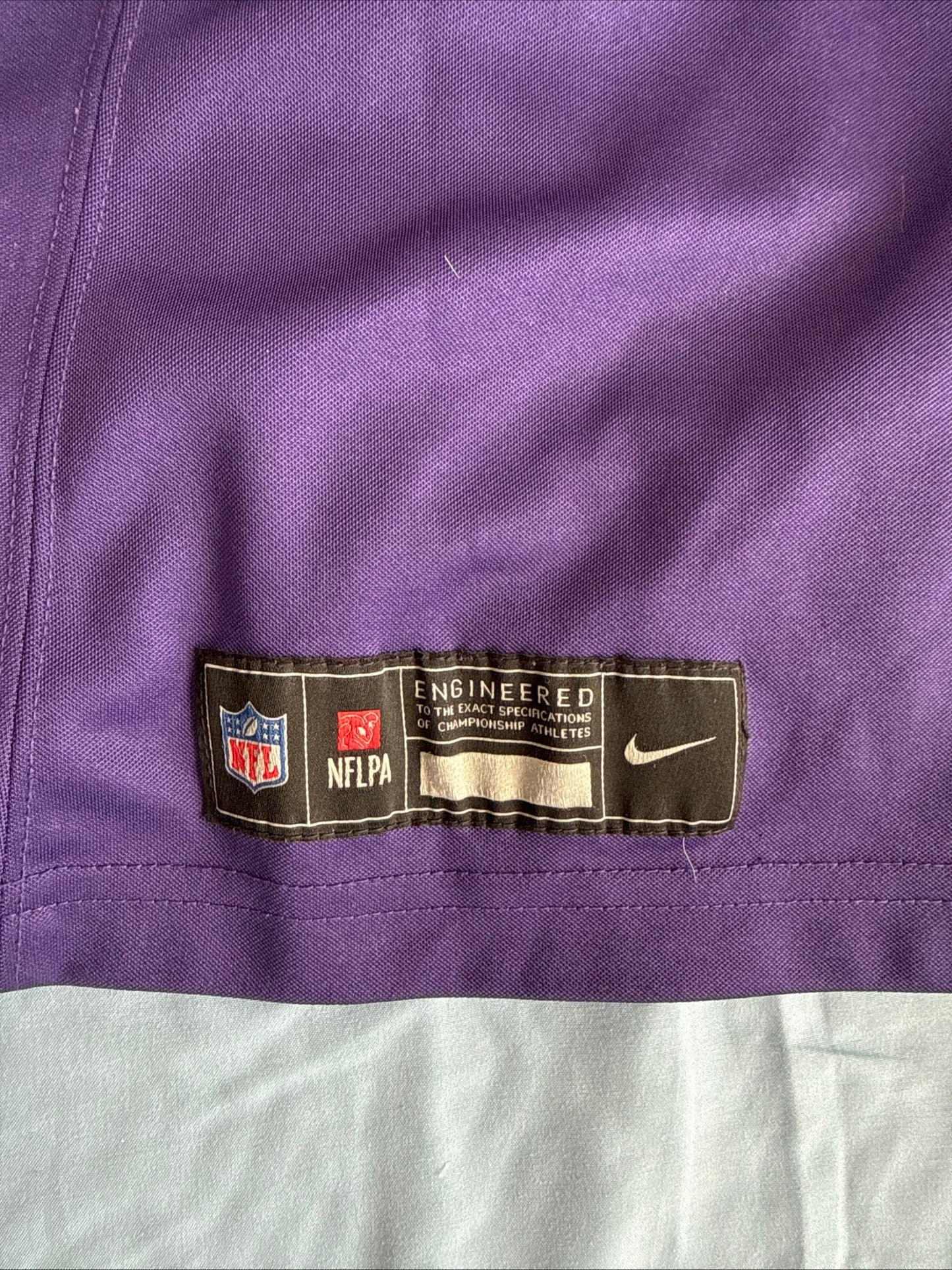 Men's Nike Zay Flowers 4 Baltimore Ravens Vapor Lmtd NFL Jersey Sz 2XL - RARE - Kyle’s Football Cards