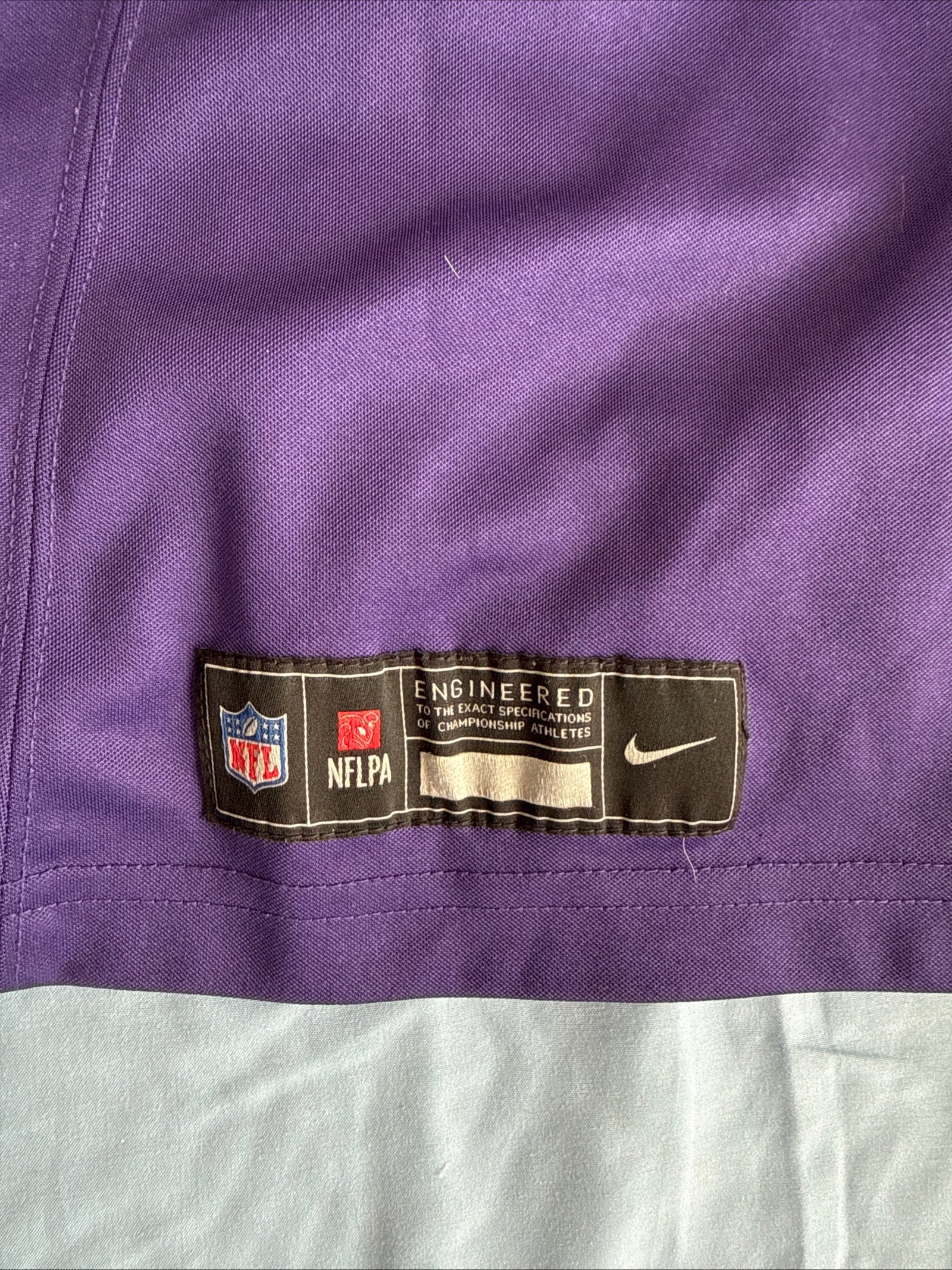Men's Nike Zay Flowers 4 Baltimore Ravens Vapor Lmtd NFL Jersey Sz 2XL - RARE - Kyle’s Football Cards