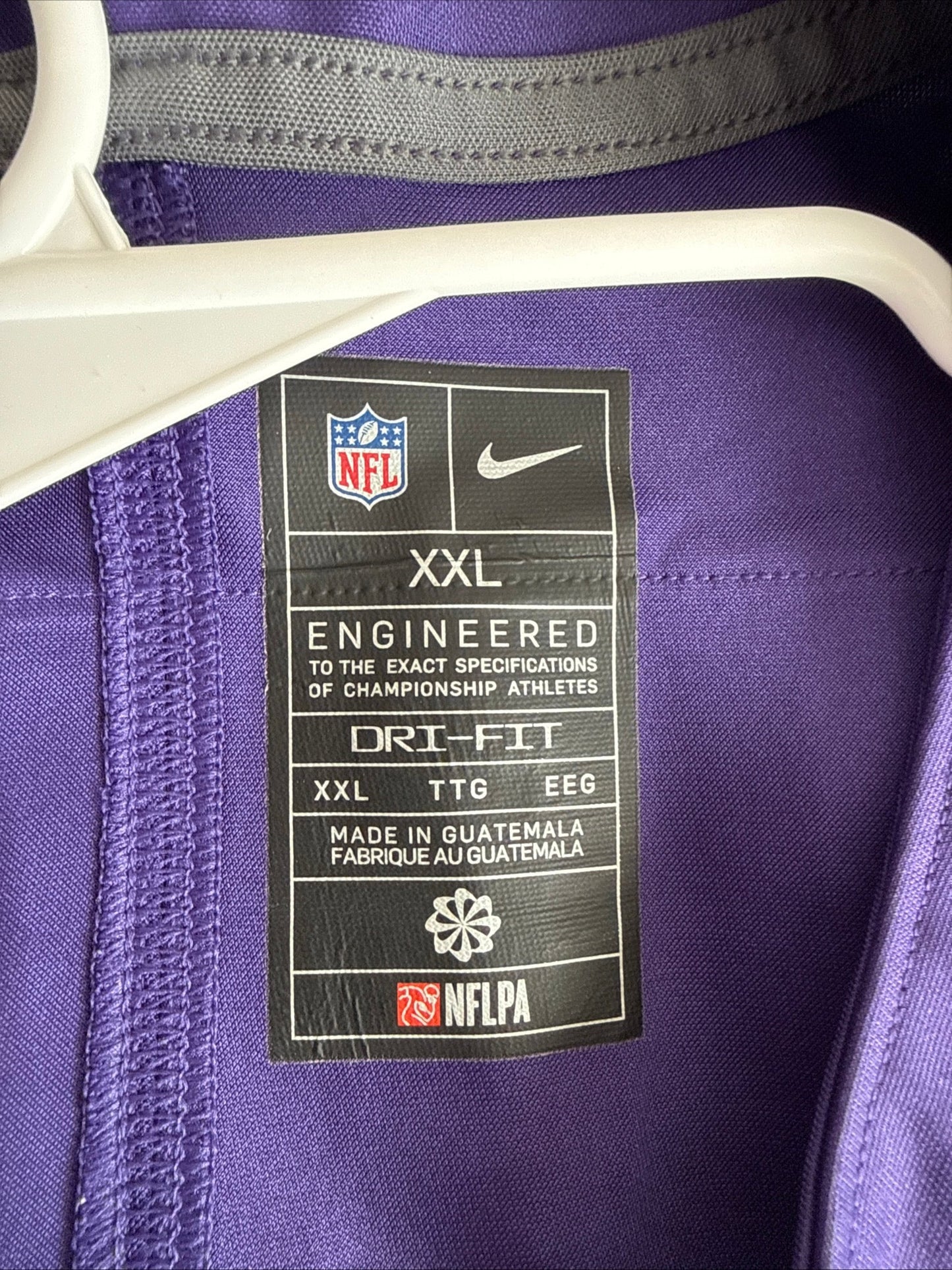 Men's Nike Zay Flowers 4 Baltimore Ravens Vapor Lmtd NFL Jersey Sz 2XL - RARE - Kyle’s Football Cards