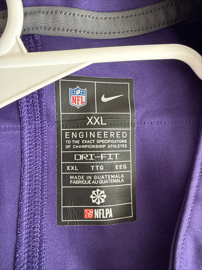 Men's Nike Zay Flowers 4 Baltimore Ravens Vapor Lmtd NFL Jersey Sz 2XL - RARE - Kyle’s Football Cards