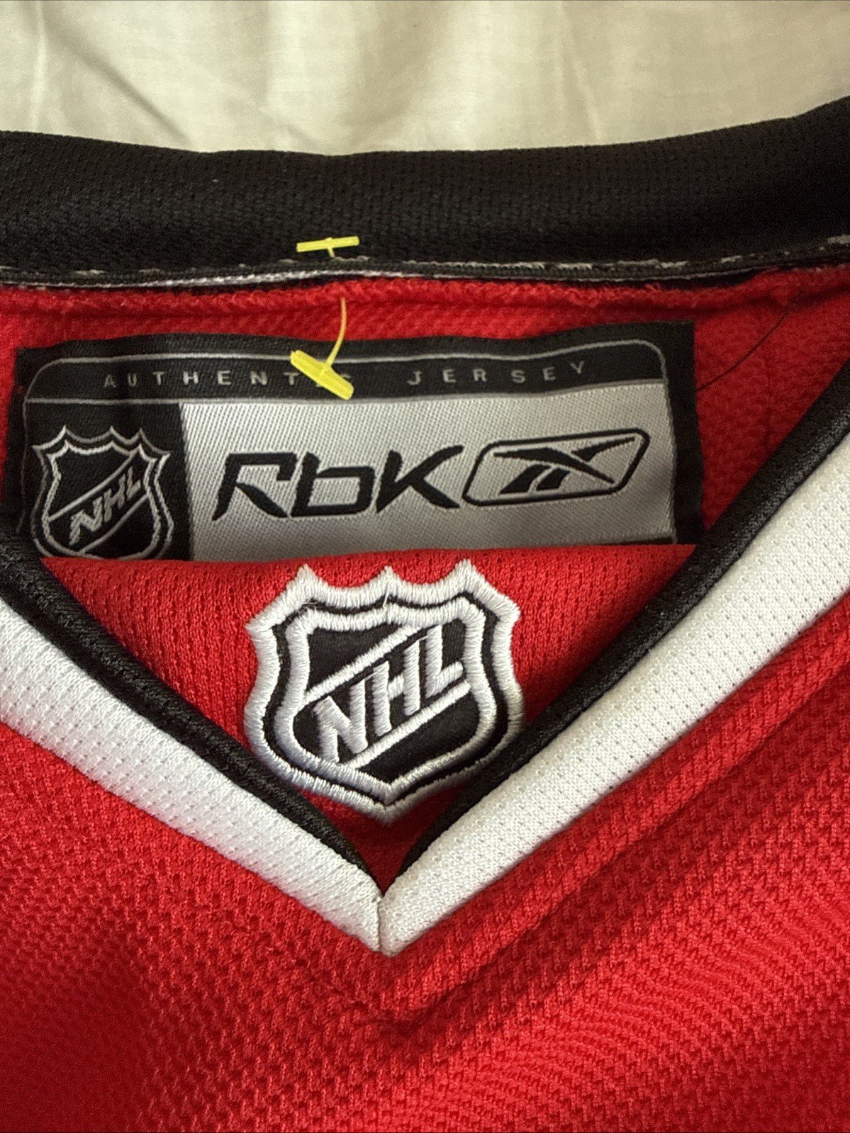 Men’s Reebok Artemi Panarin 72 Chicago Blackhawks NHL Hockey Jersey Sz 50 RARE - Kyle’s Football Cards