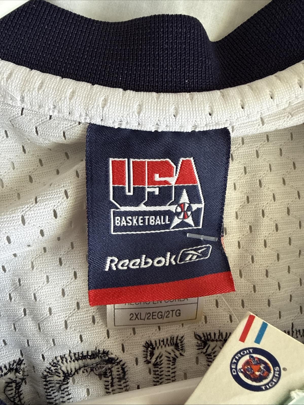 Men’s Reebok Carmelo Anthony #8 Team USA 2004 Olympics Jersey Sz 2XL - NWT RARE - Kyle’s Football Cards