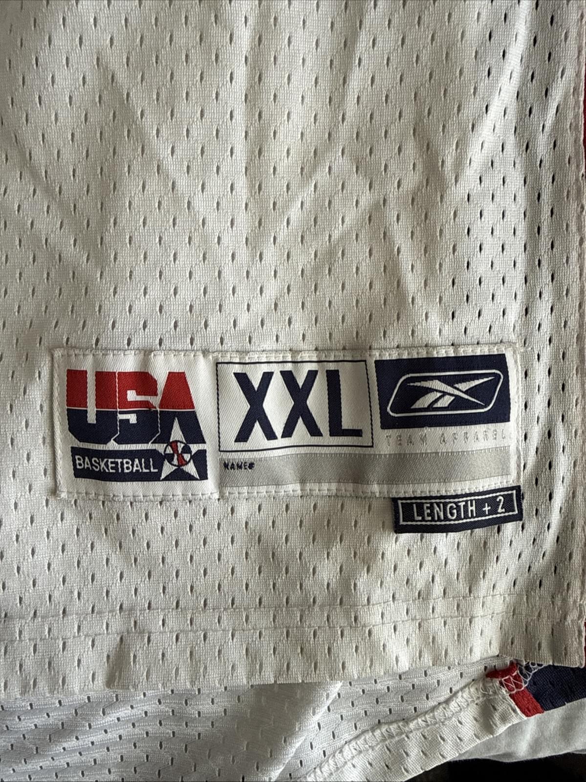Men’s Reebok Carmelo Anthony #8 Team USA 2004 Olympics Jersey Sz 2XL - NWT RARE - Kyle’s Football Cards