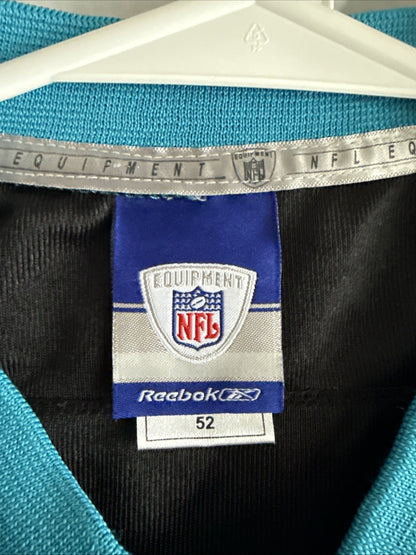 Men’s Reebok JULIUS PEPPERS 90 Carolina Panthers NFL Jersey Sz 52 - Black RARE - Kyle’s Football Cards