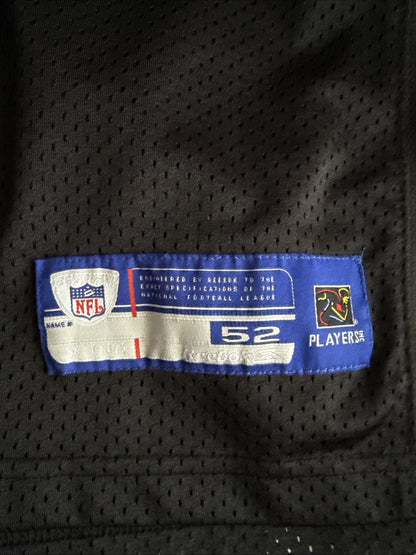 Men’s Reebok JULIUS PEPPERS 90 Carolina Panthers NFL Jersey Sz 52 - Black RARE - Kyle’s Football Cards