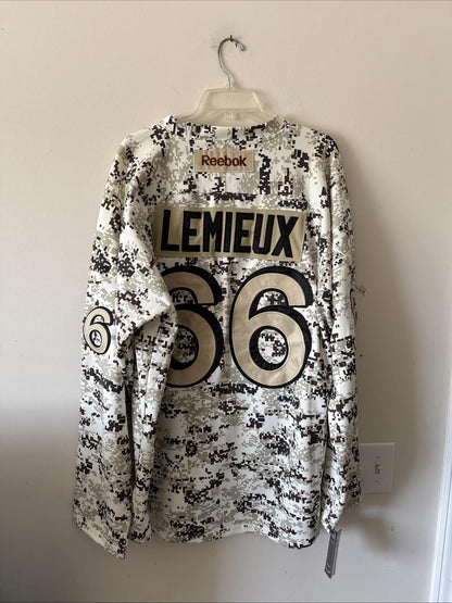 MEN’S REEBOK MARIO LEMIEUX #66 PENGUINS DIGITAL CAMO NHL JERSEY SZ 54 - NWT RARE - Kyle’s Football Cards