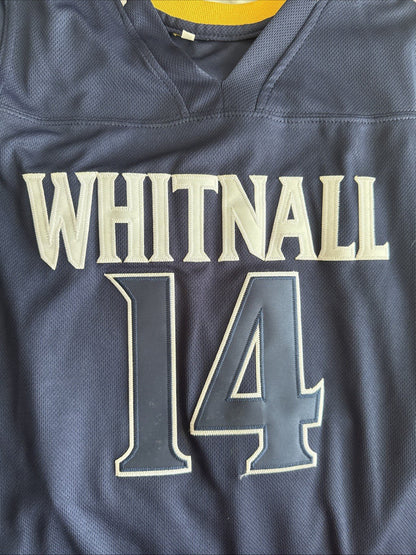 Men’s Tyler Herro 14 WHITNALL Falcons High School Basketball Jersey Sz L - RARE - Kyle’s Football Cards