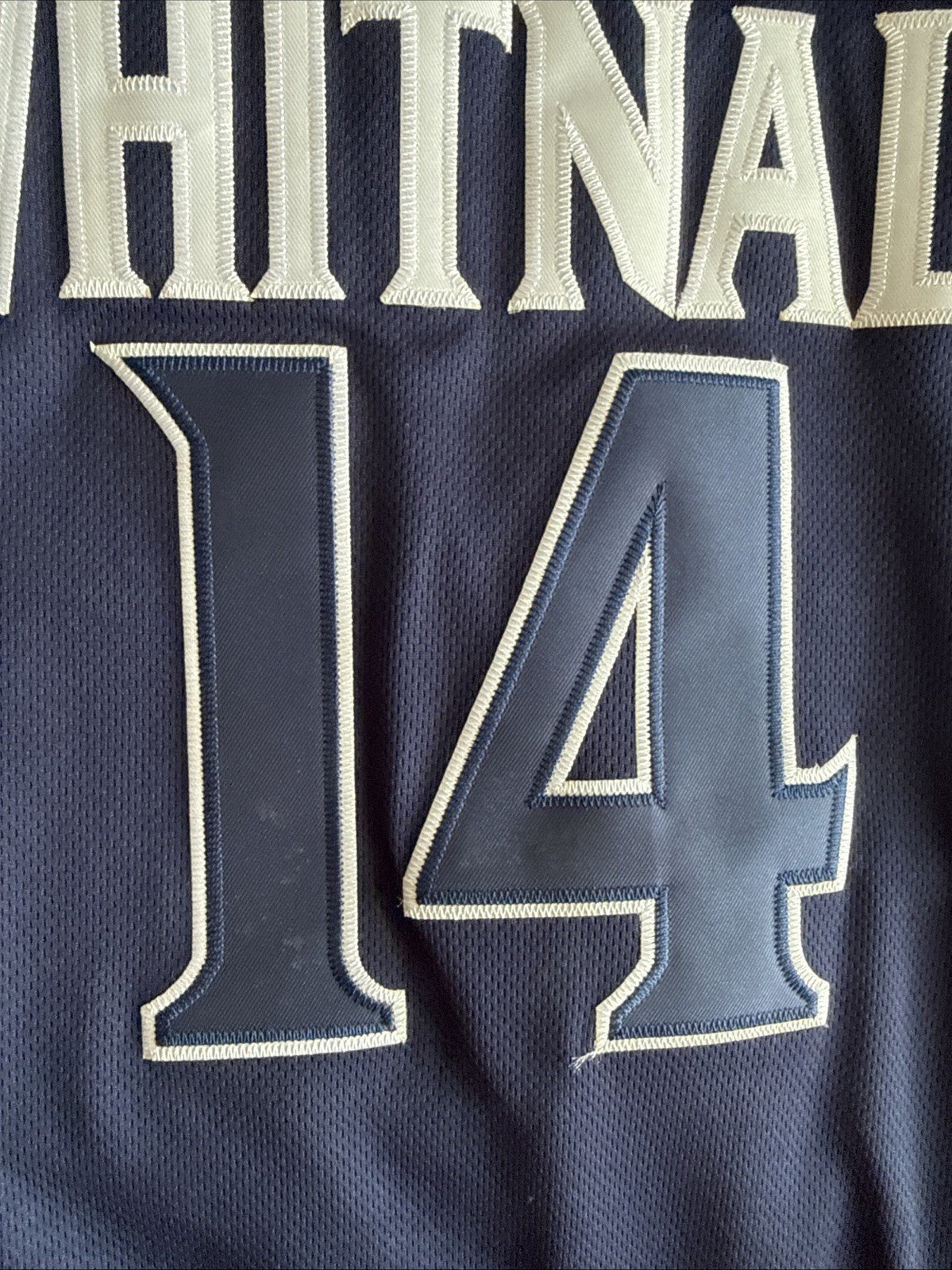 Men’s Tyler Herro 14 WHITNALL Falcons High School Basketball Jersey Sz L - RARE - Kyle’s Football Cards