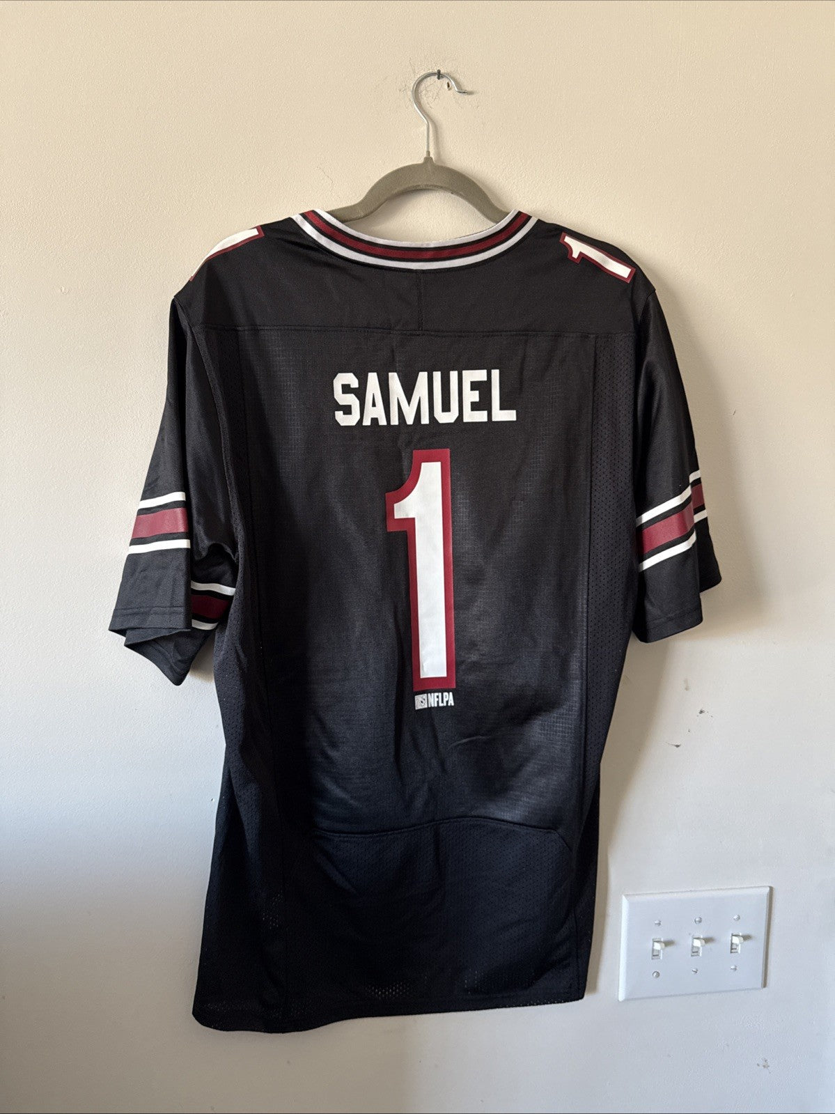 Men’s Under Armour Deebo Samuel 1 South Carolina Gamecocks NCAA Jersey Sz M NWT - Kyle’s Football Cards