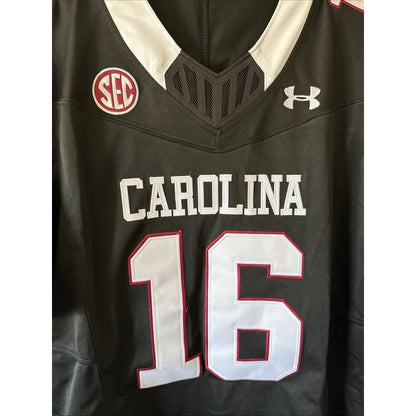 Men’s Under Armour LaNorris Sellers 16 USC Gamecocks Jersey Sz M - RARE - Kyle’s Football Cards