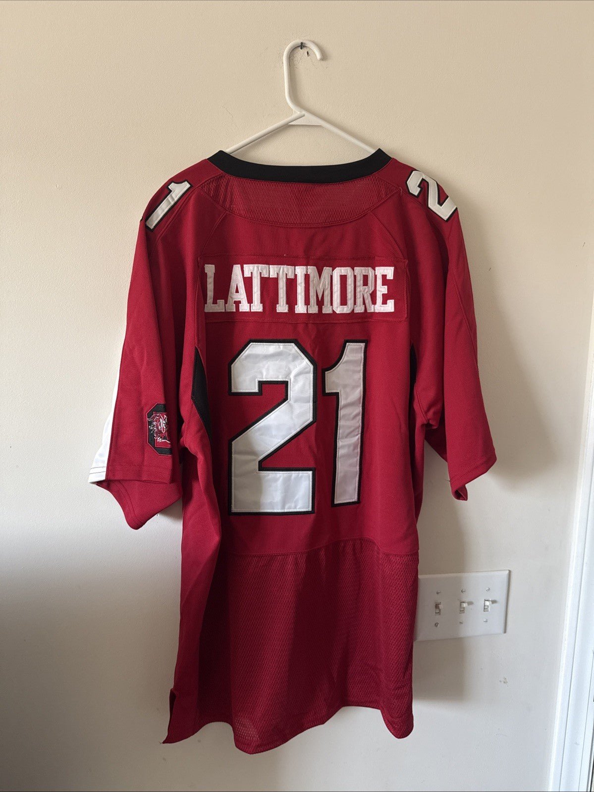Men's Under Armour Marcus Lattimore 21 USC Gamecocks NCAA Jersey Sz 56 - RARE - Kyle’s Football Cards