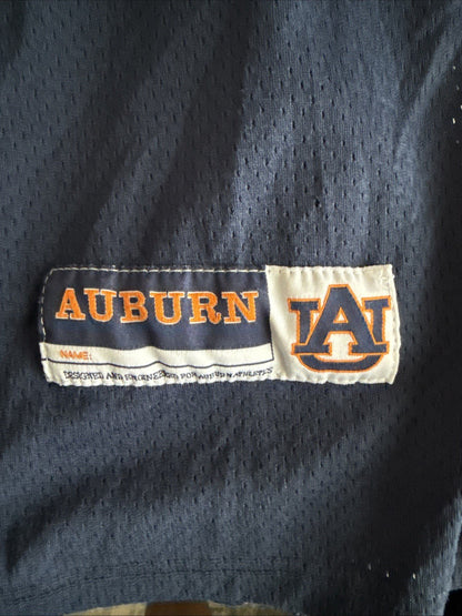 Men’s Under Armour Nick Fairley 90 Auburn Tigers NCAA Jersey Sz 56 - Blue RARE - Kyle’s Football Cards