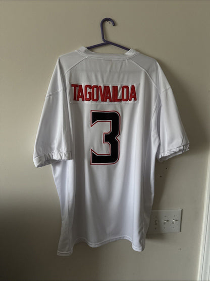 Men’s Under Armour Taulia Tagovailoa 3 Maryland Terrapins Jersey Sz 3XL - RARE - Kyle’s Football Cards