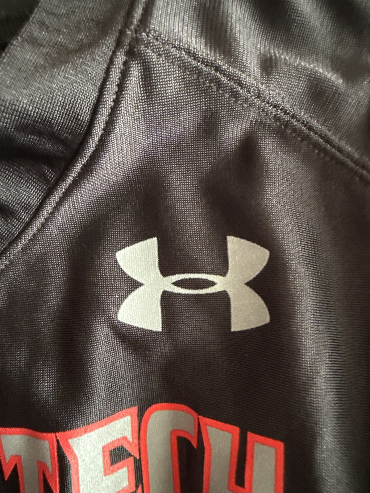 Men’s Under Armour Texas Tech Red Raiders 1 Wounded Warrior Project Jersey Sz L - Kyle’s Football Cards