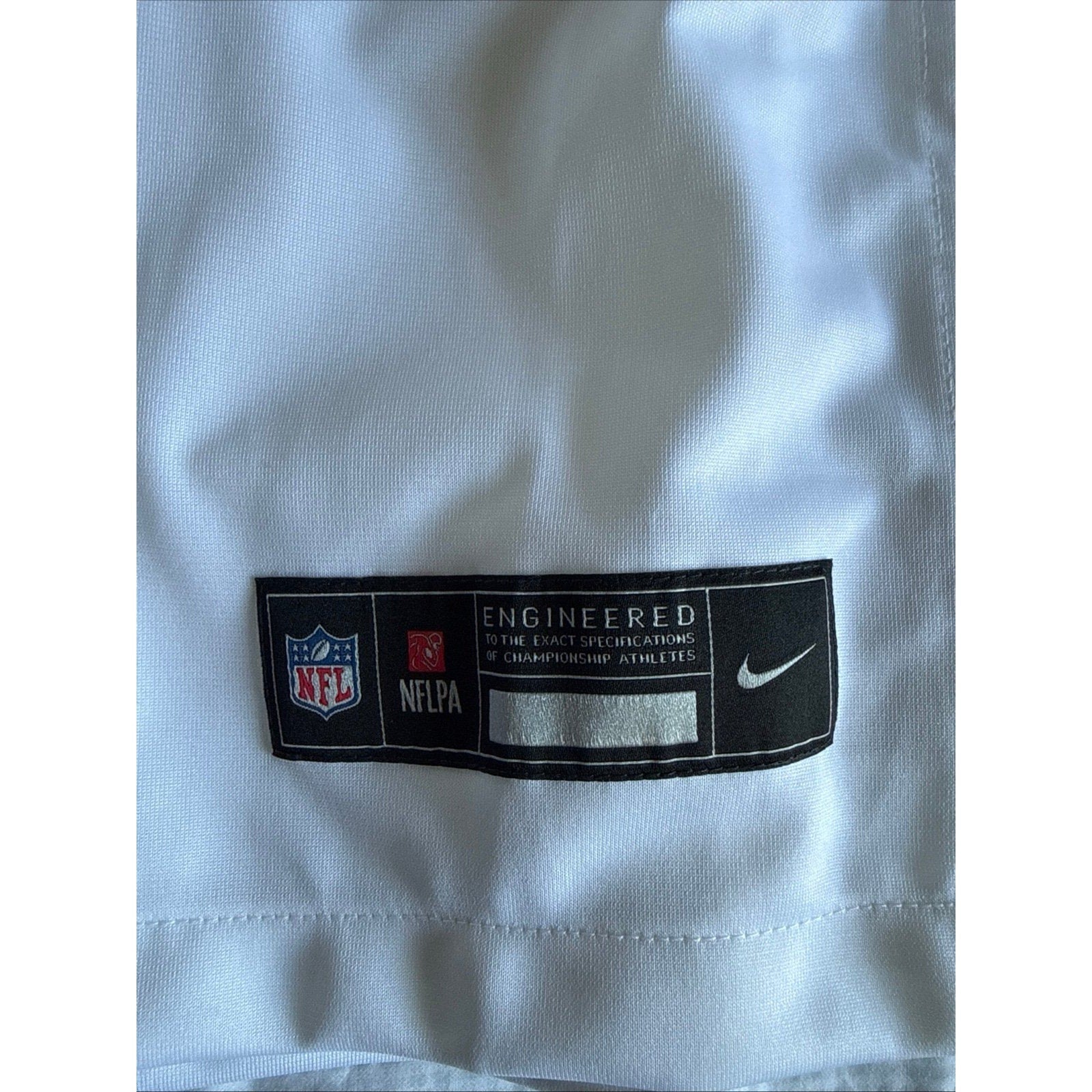 Men’s Washington Commanders Jayden Daniels 5 On Field Jersey Sz L - White NWT - Kyle’s Football Cards