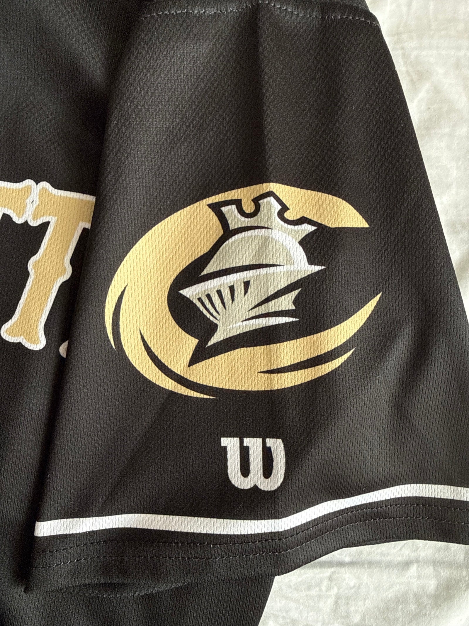 Men’s Wilson Charlotte Knights 2014 Minor League Baseball Home Jersey Sz XL RARE - Kyle’s Football Cards