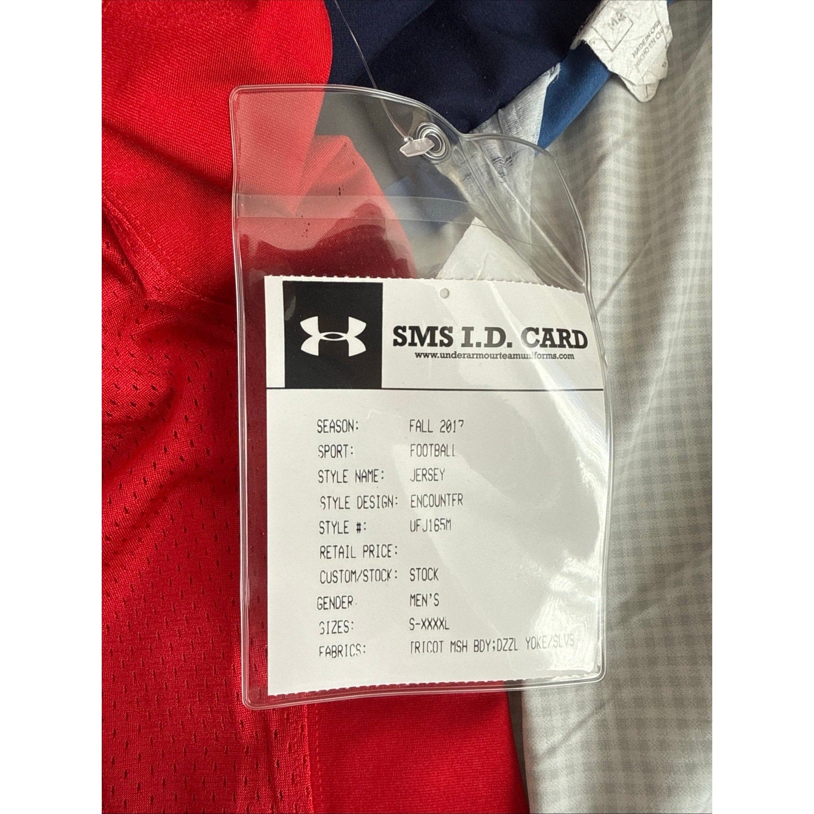 Men’s Wisconsin Badgers Under Armour Fall 2017 Football 25 Jersey Sz L - Red - Kyle’s Football Cards