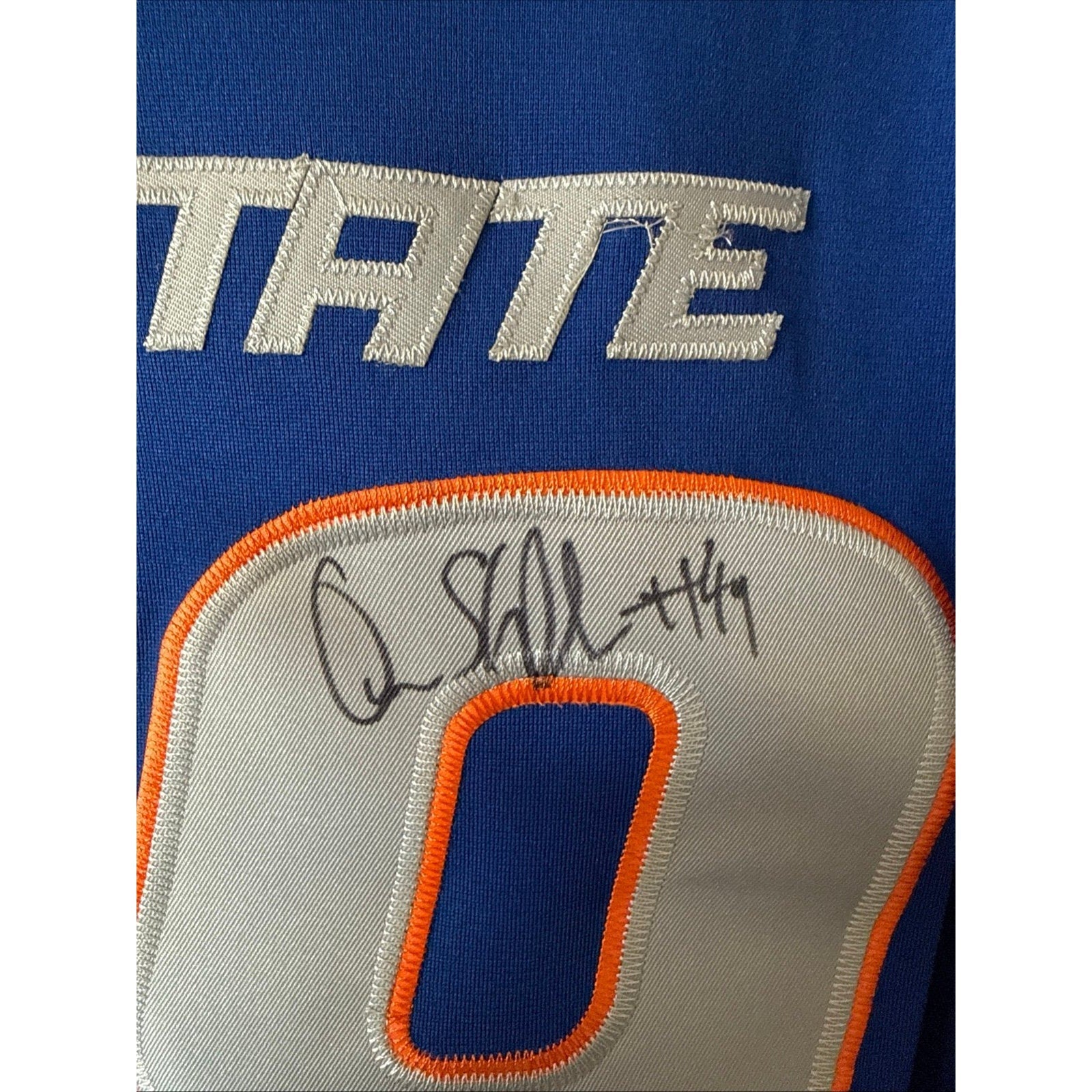 Nike Men's Quinn Skillin 49 Boise State Broncos Autographed Jersey Sz L - RARE - Kyle’s Football Cards