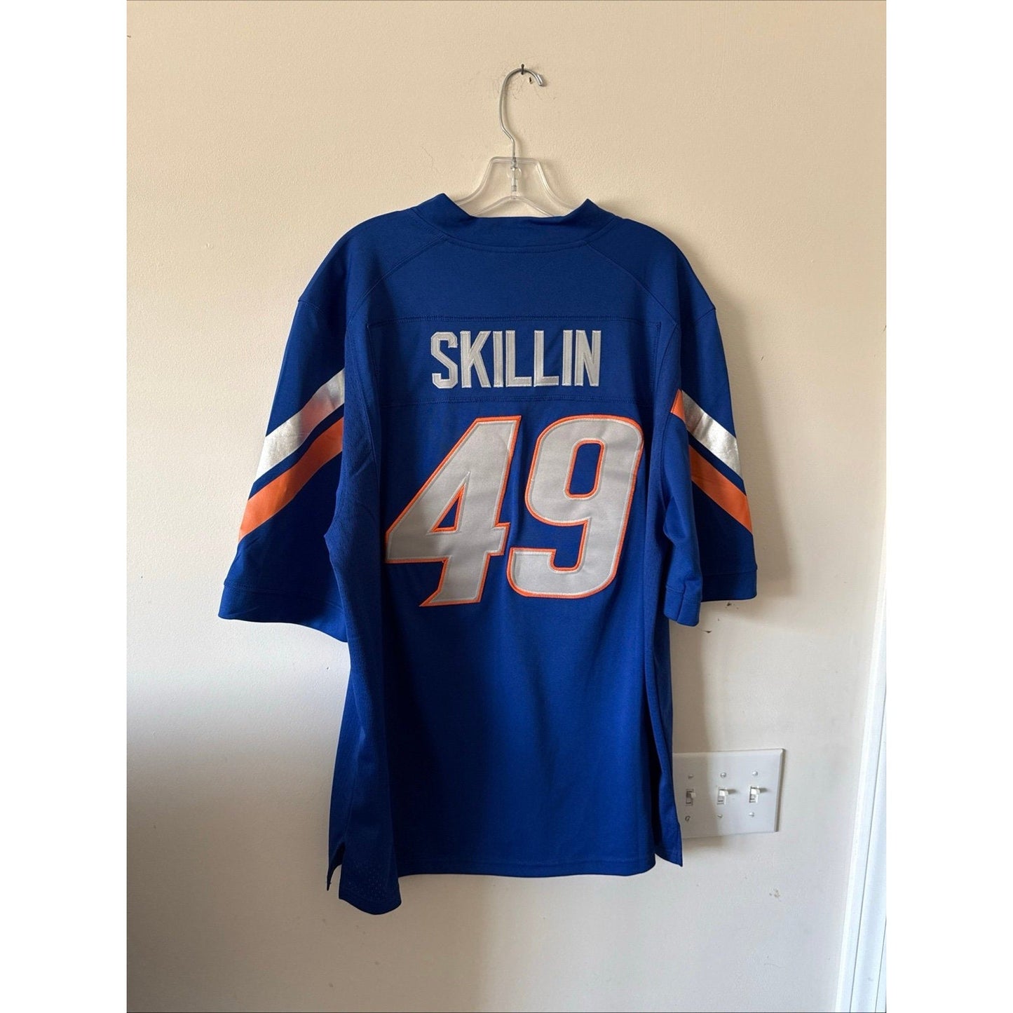 Nike Men's Quinn Skillin 49 Boise State Broncos Autographed Jersey Sz L - RARE - Kyle’s Football Cards